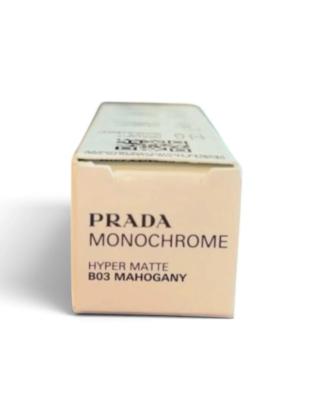 Prada Monochrome Lipstick Hyper Matte B03 MAHOGANY NIB Refillable also!